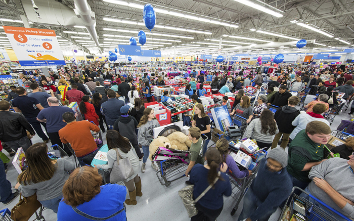 Walmart Black Friday Store Shoot