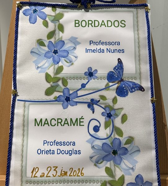 Exposição De Bordados E Macramé